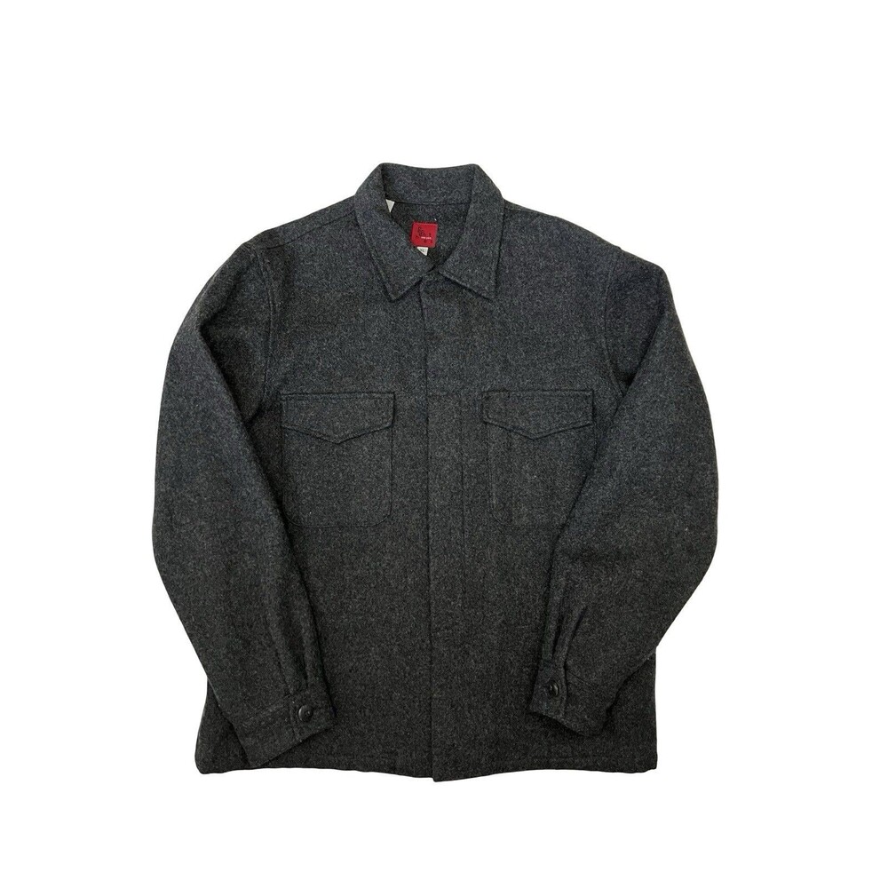 Nepenthes New York Wool Shacket Men’s XL Gray USA Made
